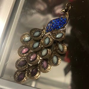 Copper peacock pendant. Very beautiful 😍
